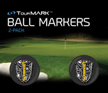 Shiver Me Timbers pattern ball markers for TourMARK oversized putter grips